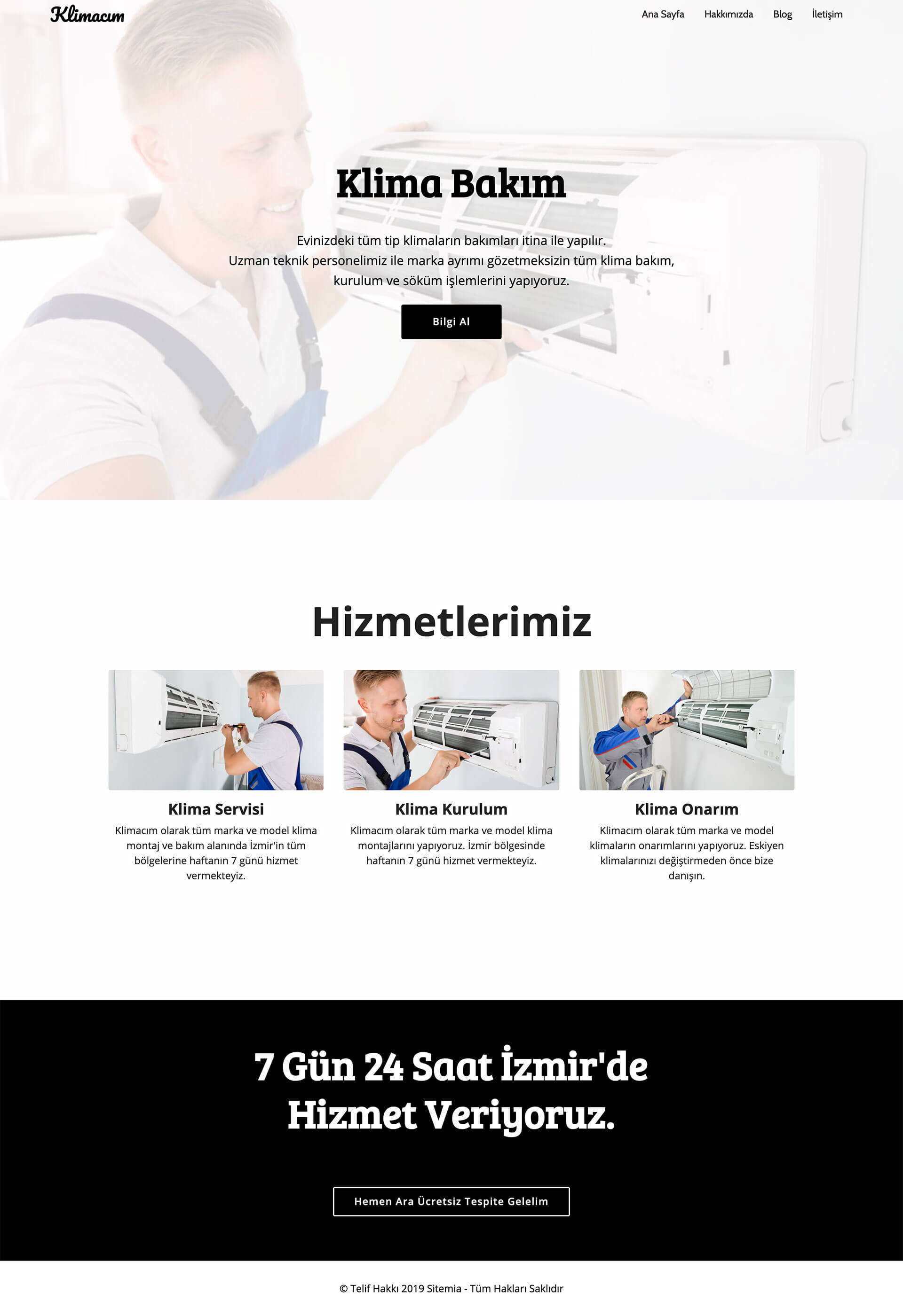Klima Bakım